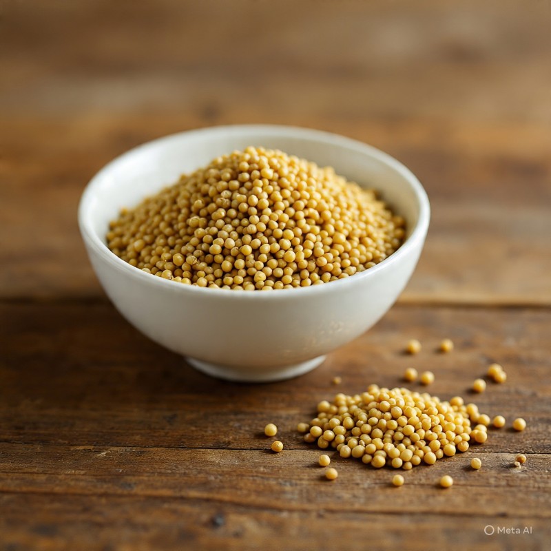 Picture of Mustard seeds رائی