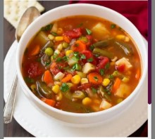 Picture of chicken Vegetable Soup-Full
