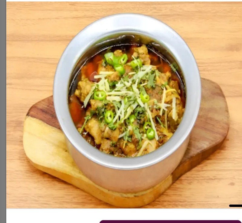 Picture of Chicken Achari Handi (Boneless)