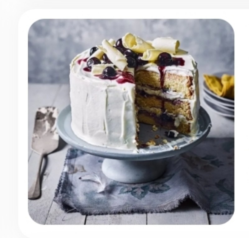 Picture of White Forest Cake 2 Pound