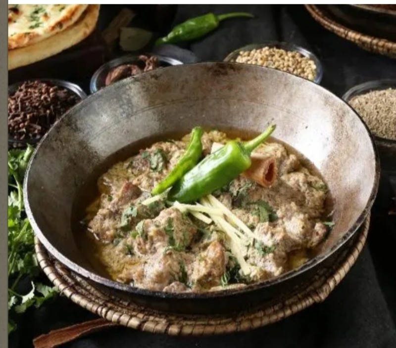 Picture of Mutton white Karahi (half)