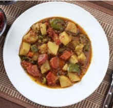 Picture of Vegetable handi half